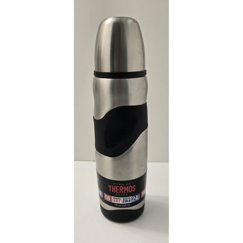 Compact 18 Ounce Stainless Steel Bottle - Insulated for Hot and Cold Beverages